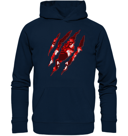 Fenrir Wolf Zerrissen - Organic Basic Hoodie