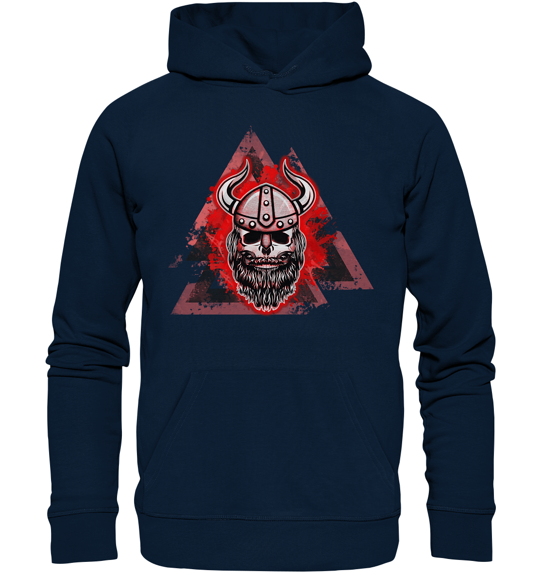 Wikinger Valknut - Organic Basic Hoodie