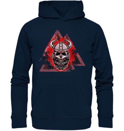 Wikinger Valknut - Organic Basic Hoodie