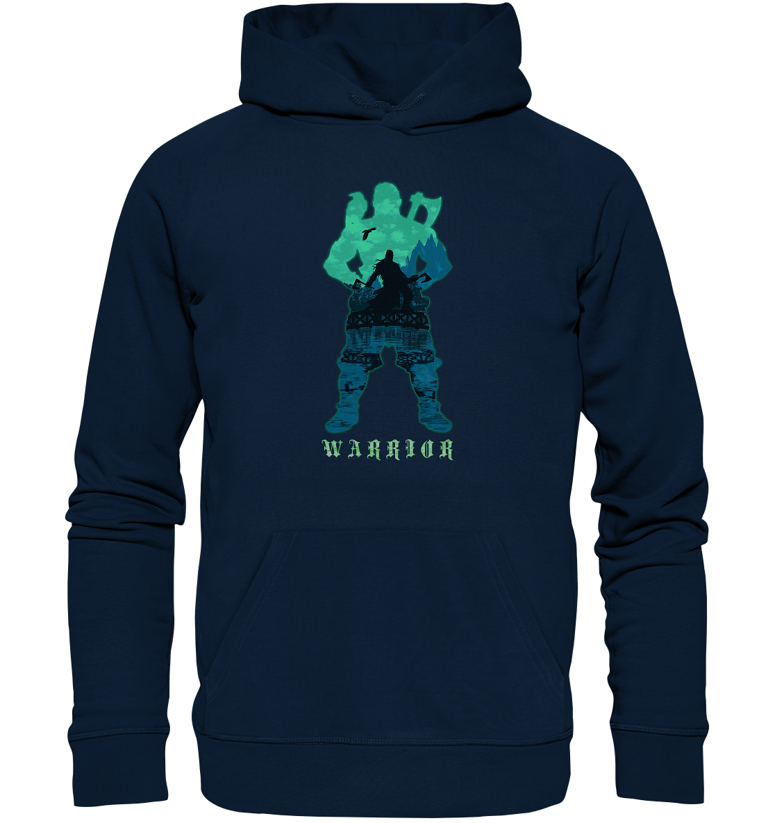 Wikinger Warrior - Organic Basic Hoodie