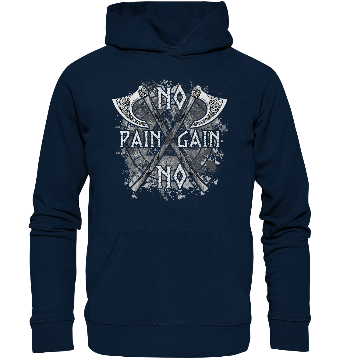 No Pain No Gain  - Organic Basic Hoodie