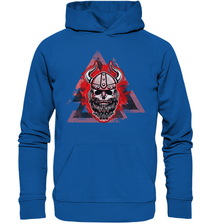 Wikinger Valknut - Organic Basic Hoodie