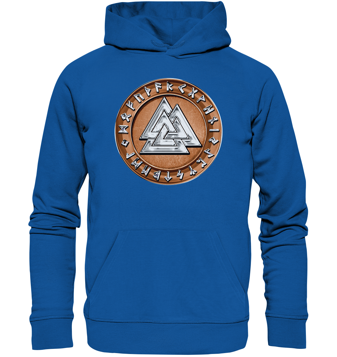 Wikinger Valknut - Organic Basic Hoodie