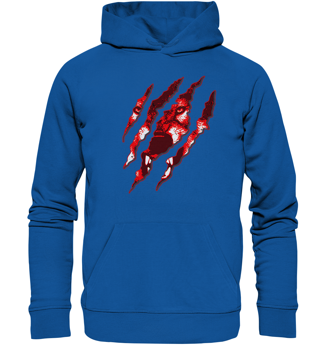 Fenrir Wolf Zerrissen - Organic Basic Hoodie