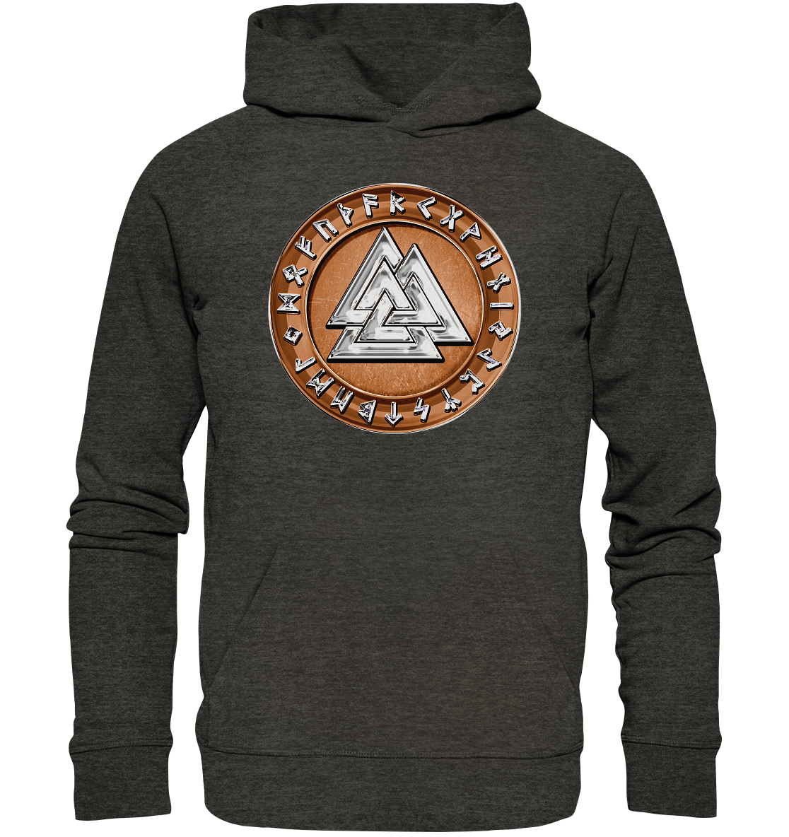 Wikinger Valknut - Organic Basic Hoodie