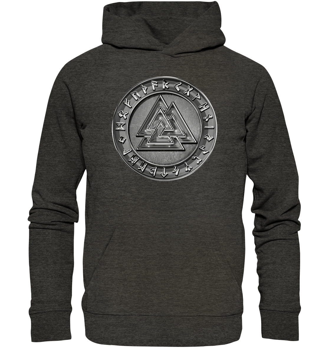 Wikinger Valknut - Organic Basic Hoodie