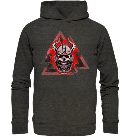 Wikinger Valknut - Organic Basic Hoodie