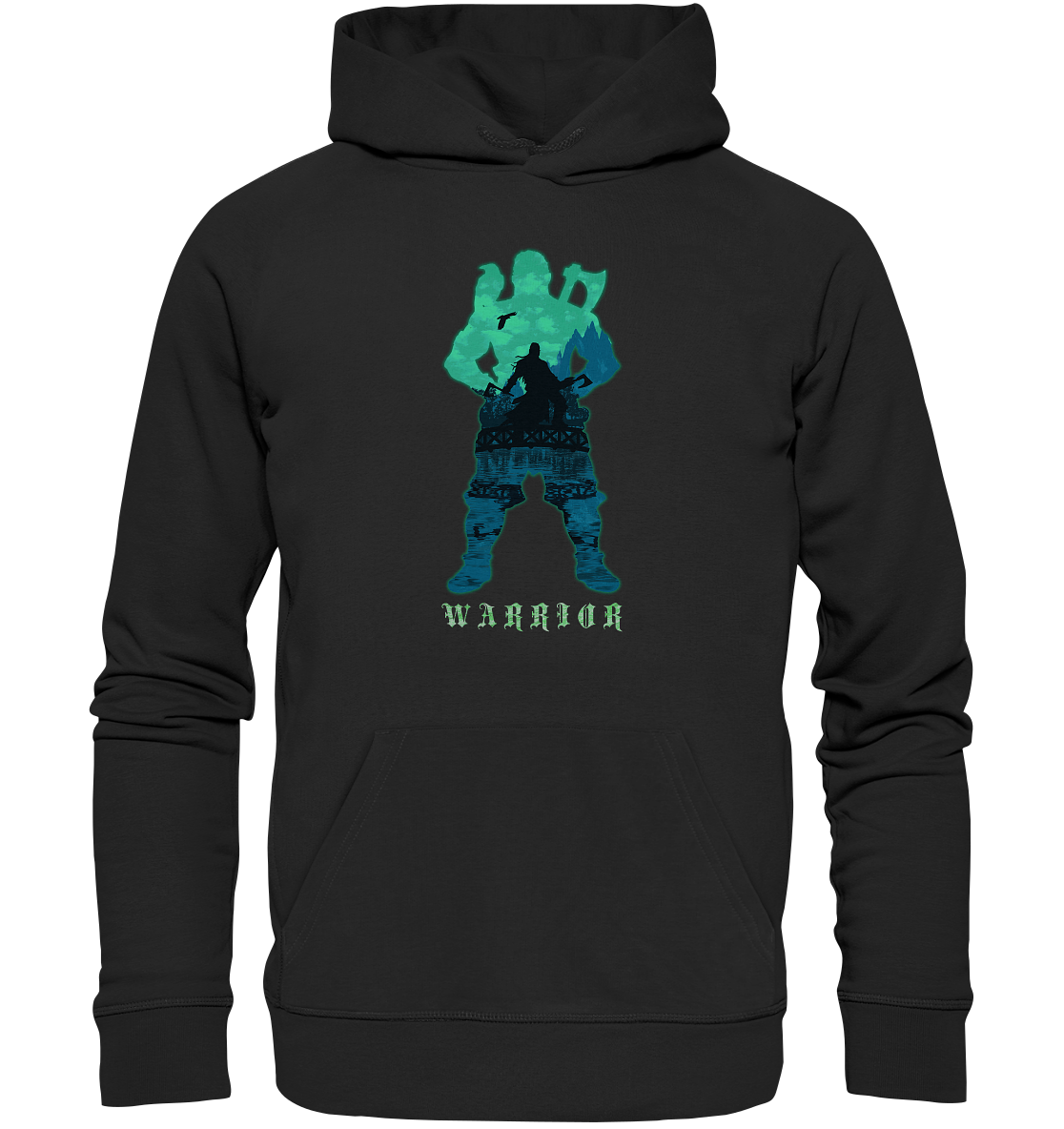 Wikinger Warrior - Organic Basic Hoodie