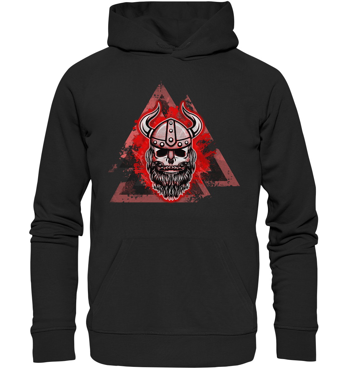 Wikinger Valknut - Organic Basic Hoodie