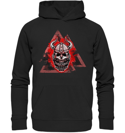 Wikinger Valknut - Organic Basic Hoodie