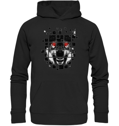 Fenrir Distorted - Organic Basic Hoodie