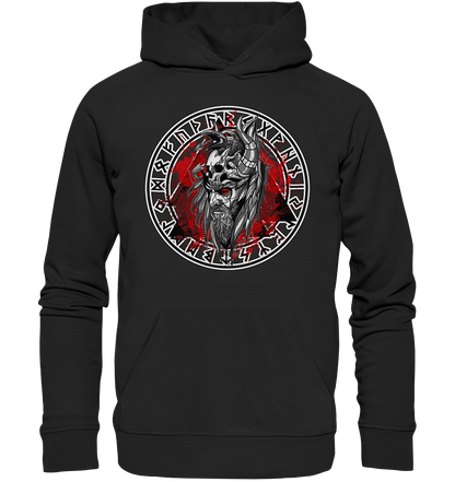 Odin Rabe Valknut  - Organic Basic Hoodie