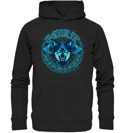 Fenrir Wolf - Organic Basic Hoodie