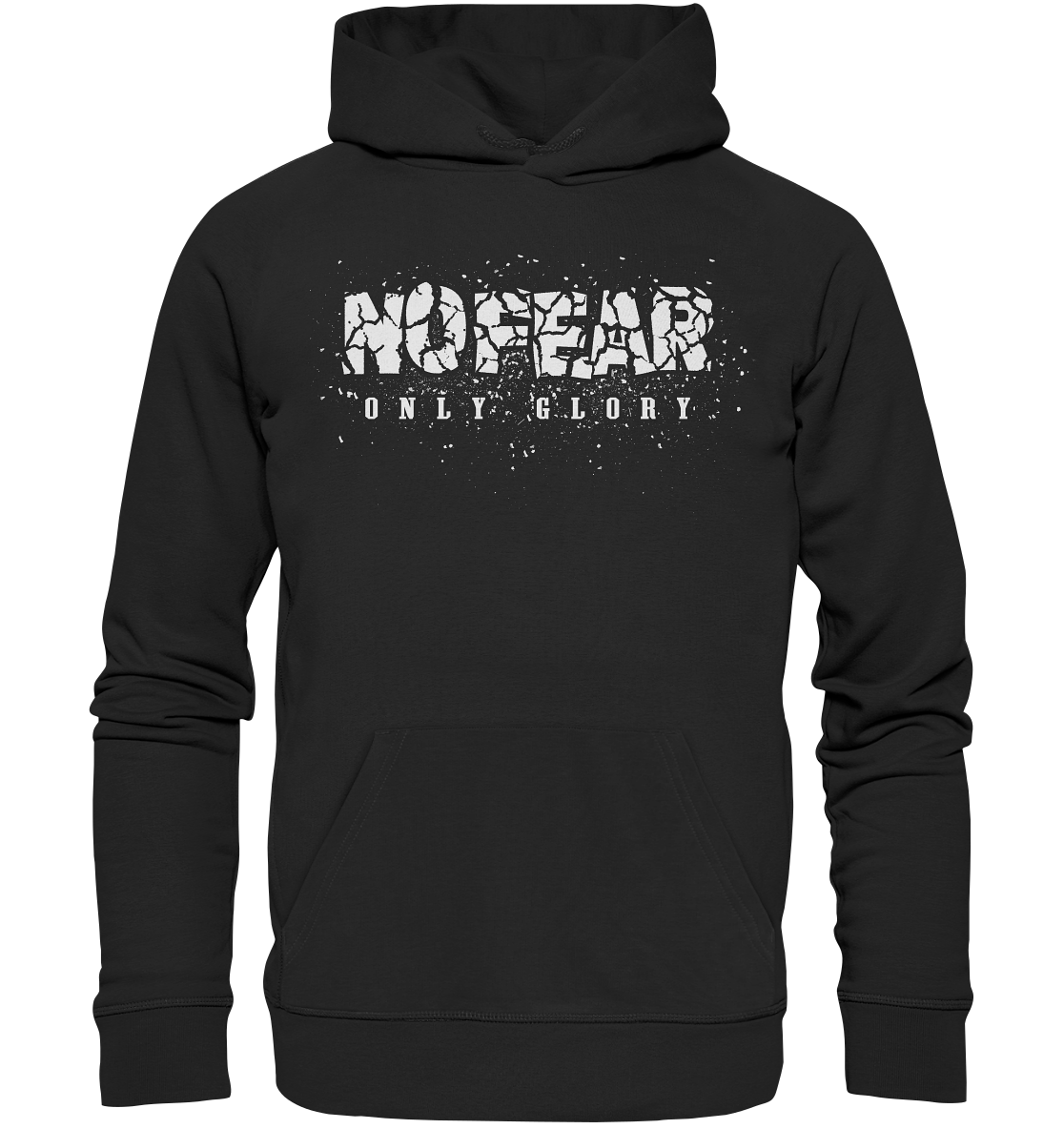 No Fear Only Glory - Organic Basic Hoodie