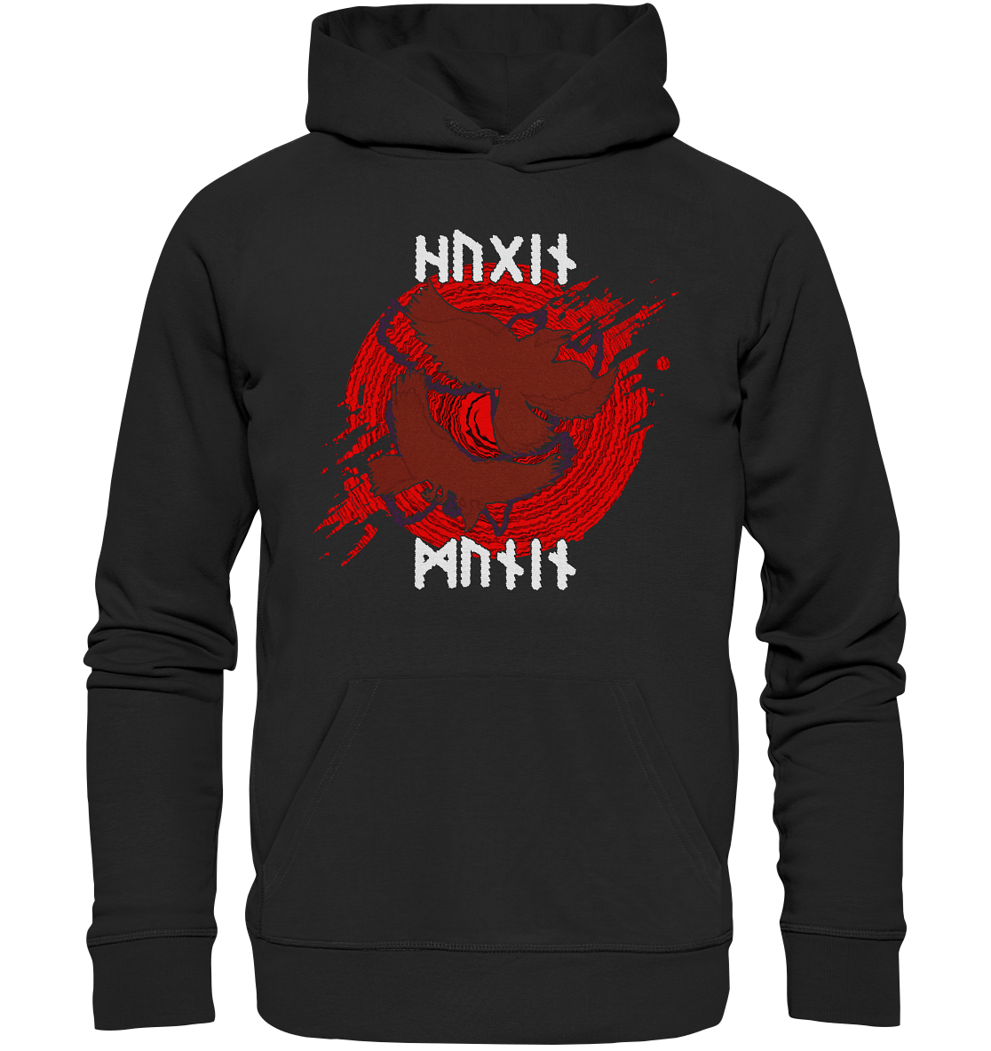 Hugin Munin - Organic Basic Hoodie