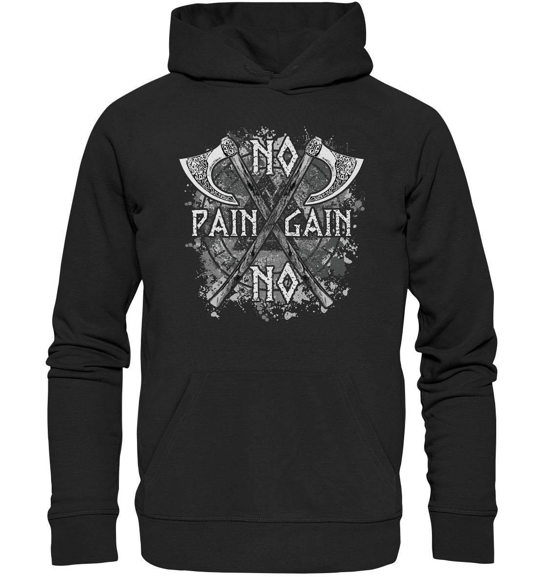 No Pain No Gain  - Organic Basic Hoodie