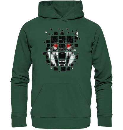 Fenrir Distorted - Organic Basic Hoodie