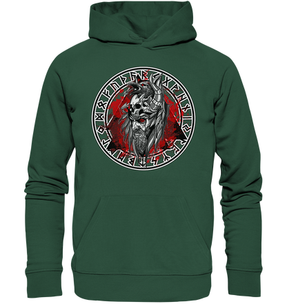 Odin Rabe Valknut  - Organic Basic Hoodie