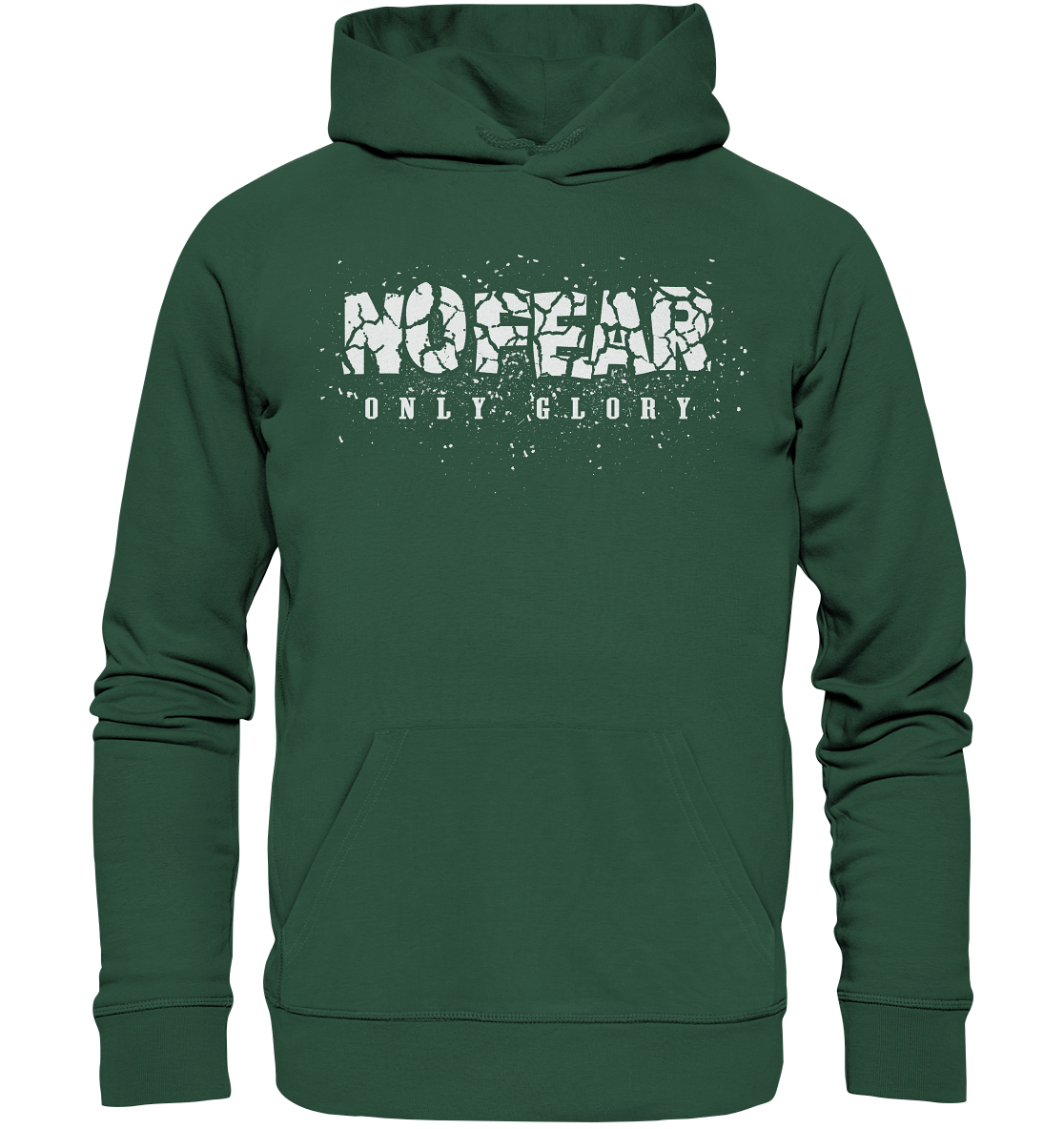 No Fear Only Glory - Organic Basic Hoodie