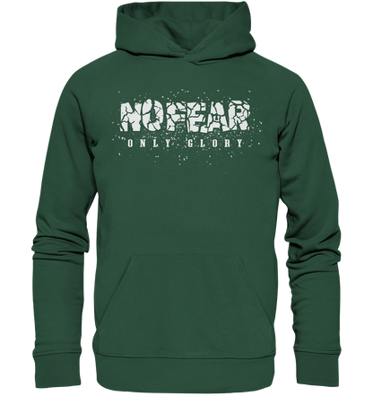 No Fear Only Glory - Organic Basic Hoodie