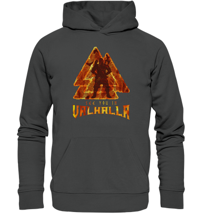 See You In Valhalla - Organic Basic Hoodie