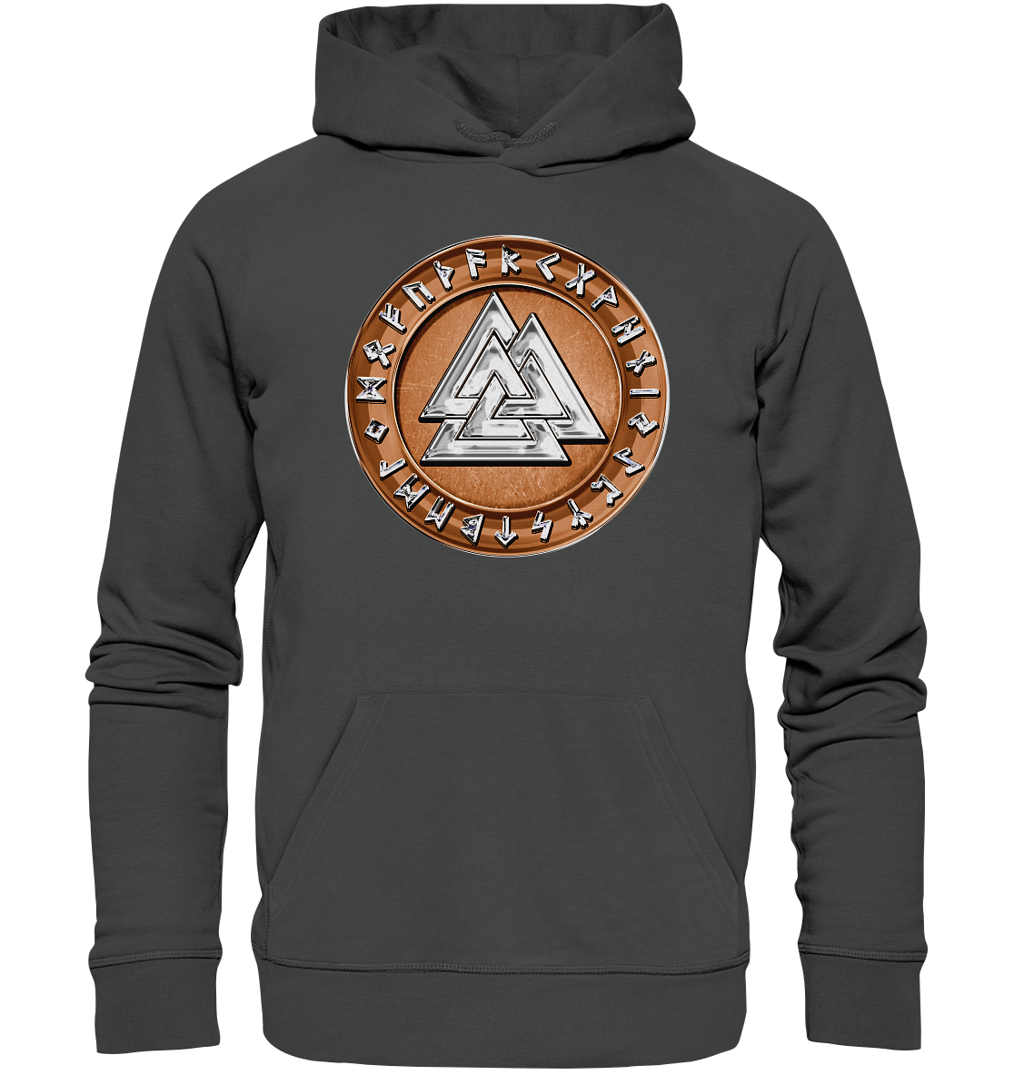 Wikinger Valknut - Organic Basic Hoodie