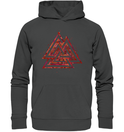 Wikinger Valknut Wotan - Organic Basic Hoodie