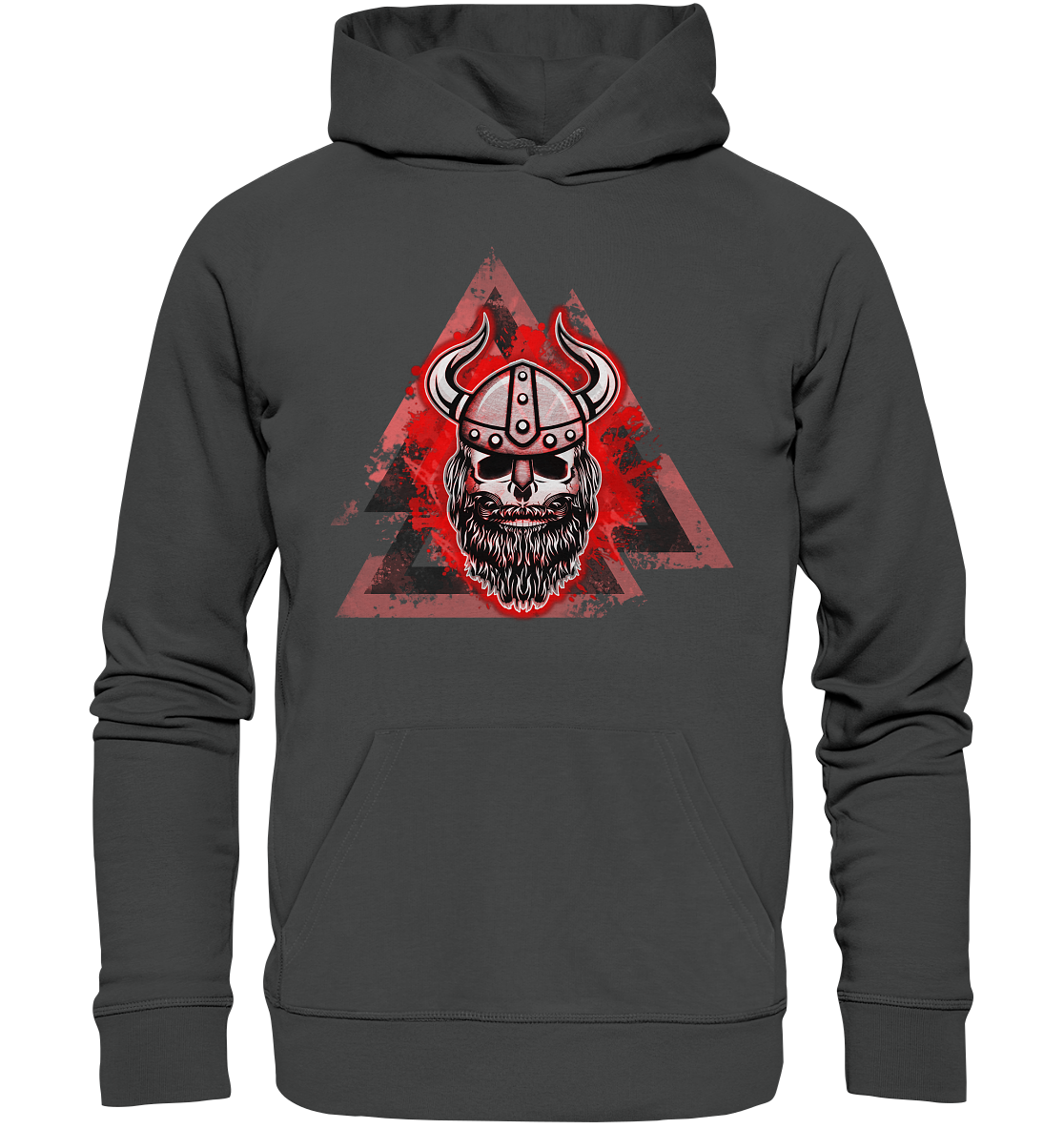 Wikinger Valknut - Organic Basic Hoodie