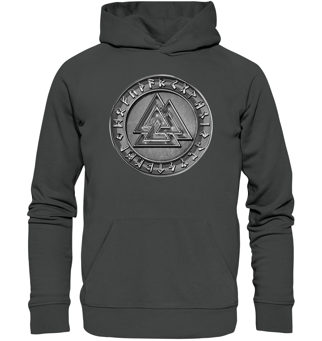 Wikinger Valknut - Organic Basic Hoodie