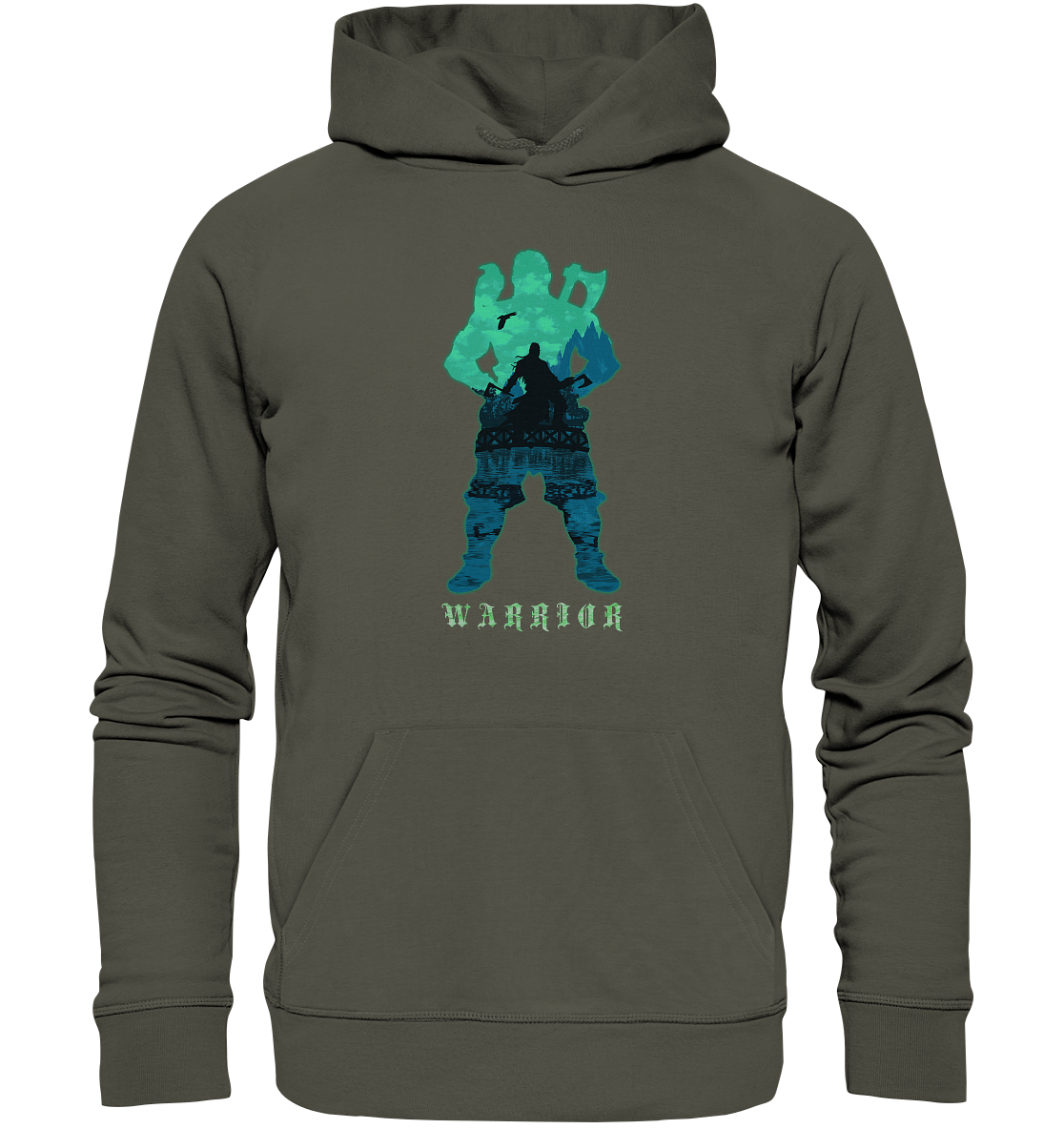 Wikinger Warrior - Organic Basic Hoodie