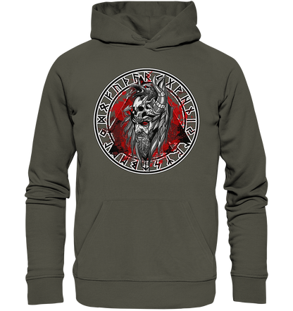 Odin Rabe Valknut  - Organic Basic Hoodie