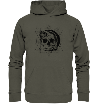 Okkulte Schädel  - Organic Basic Hoodie