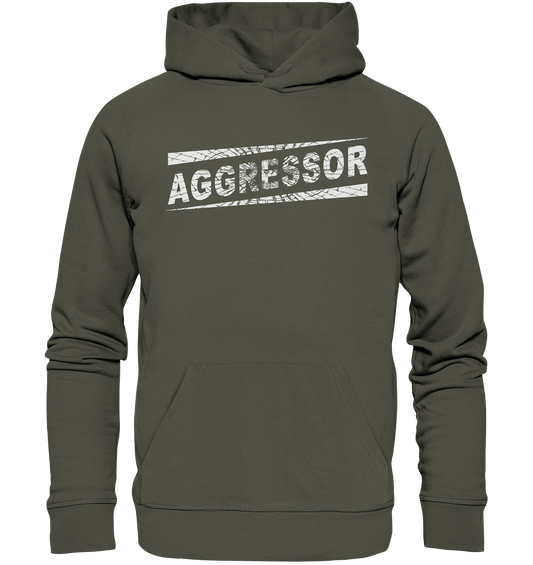 Aggressor - Organic Basic Hoodie