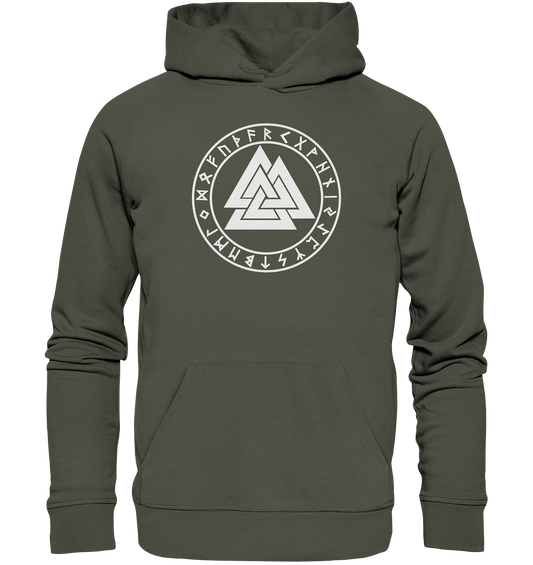 Wikinger Valknut  - Organic Basic Hoodie