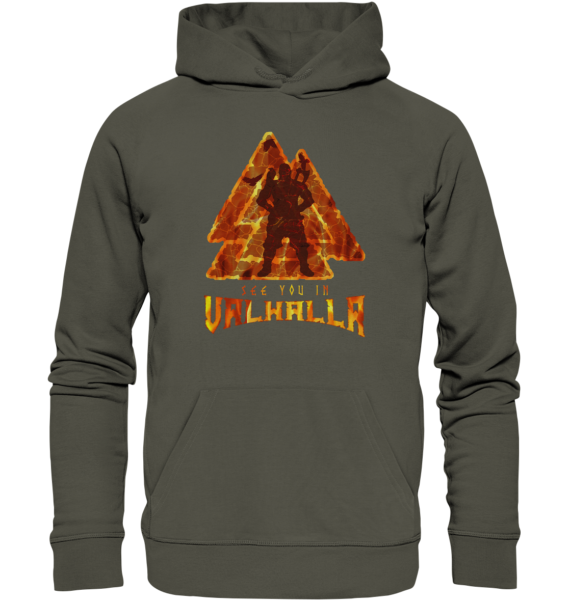 See You In Valhalla - Organic Basic Hoodie