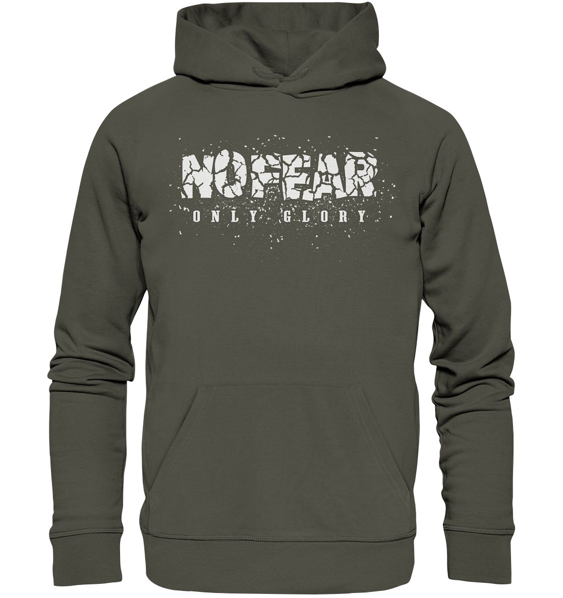 No Fear Only Glory - Organic Basic Hoodie