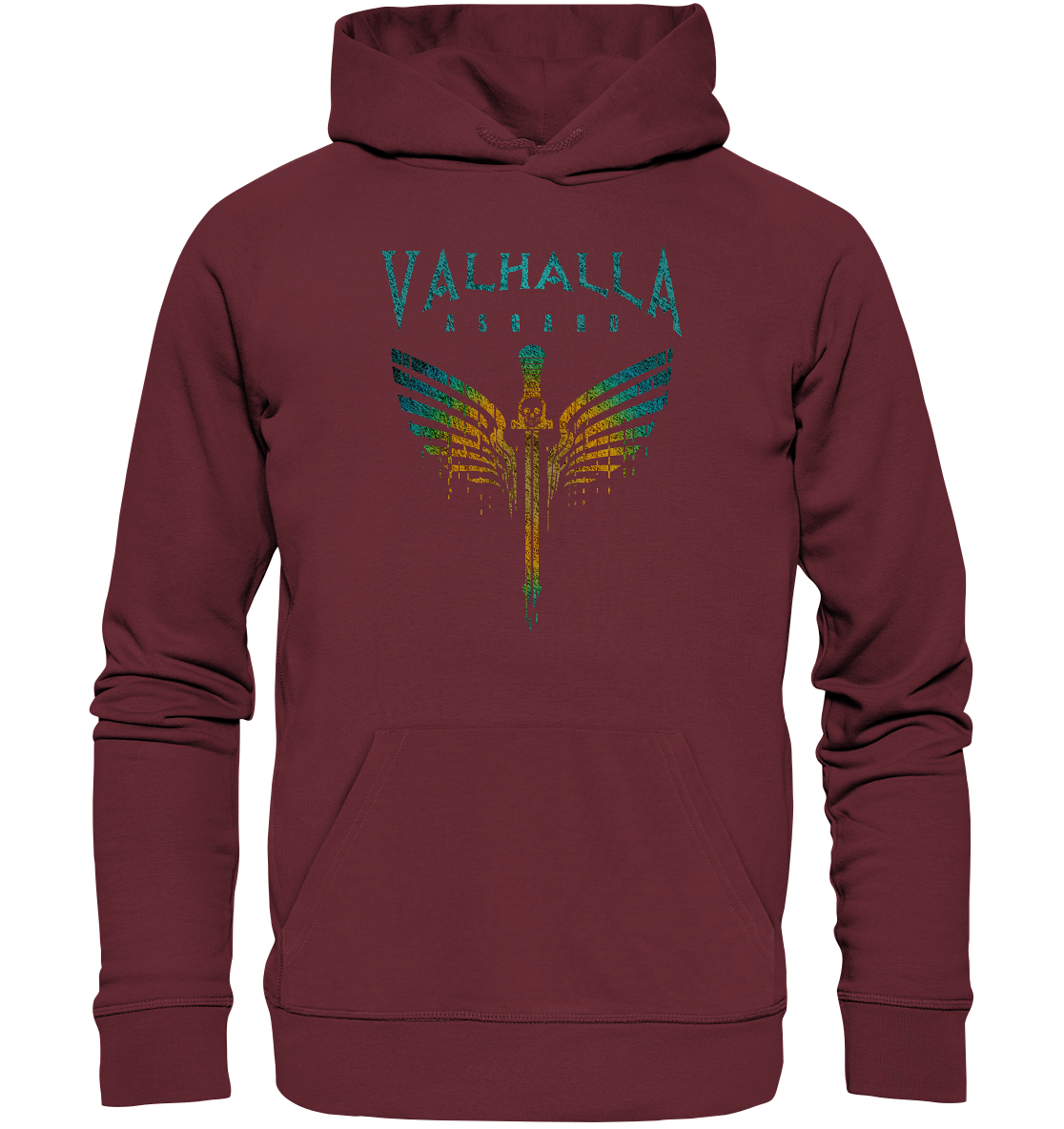 Valhalla Asgard - Organic Basic Hoodie