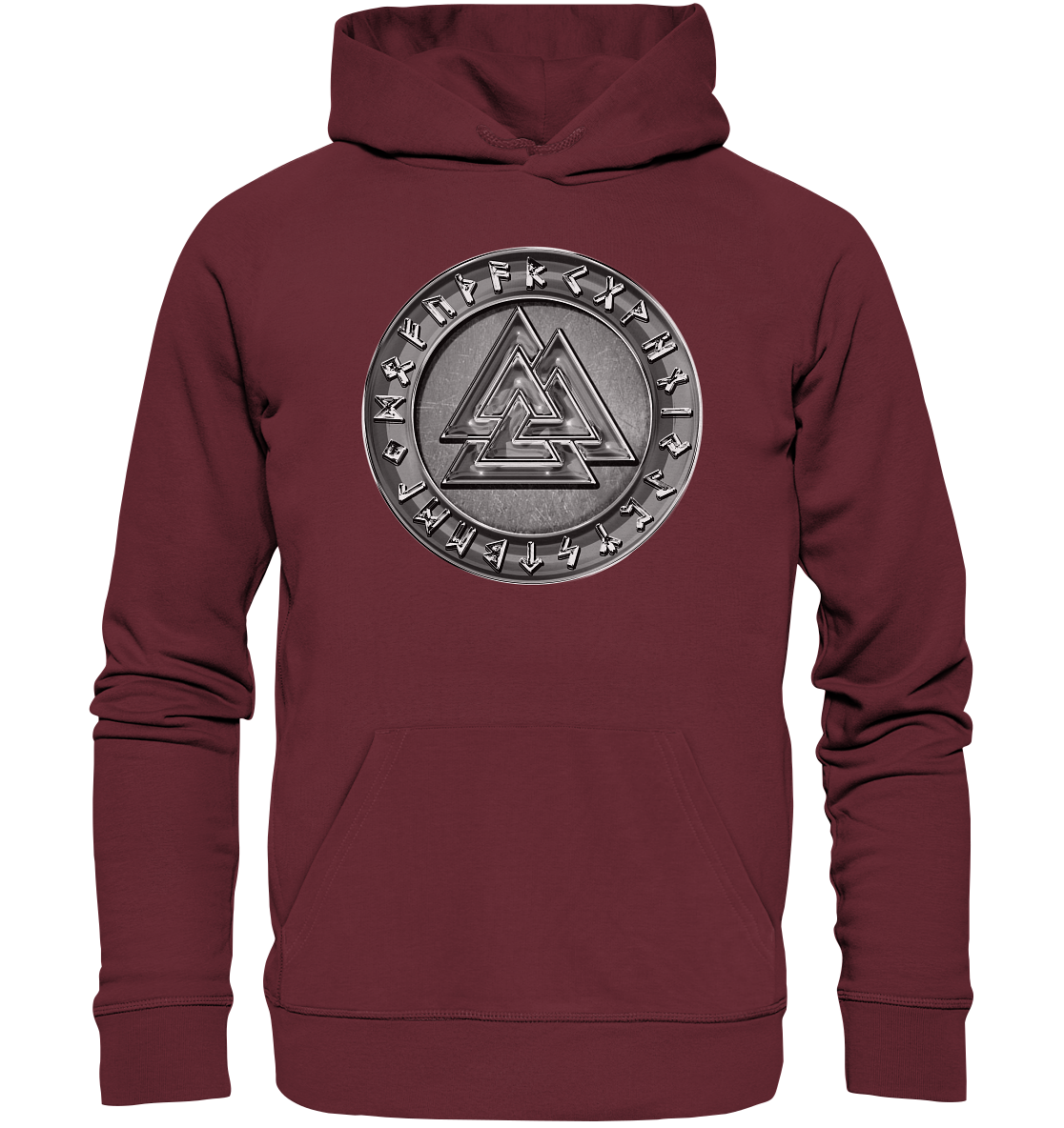 Wikinger Valknut - Organic Basic Hoodie