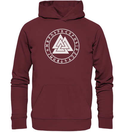 Wikinger Valknut  - Organic Basic Hoodie