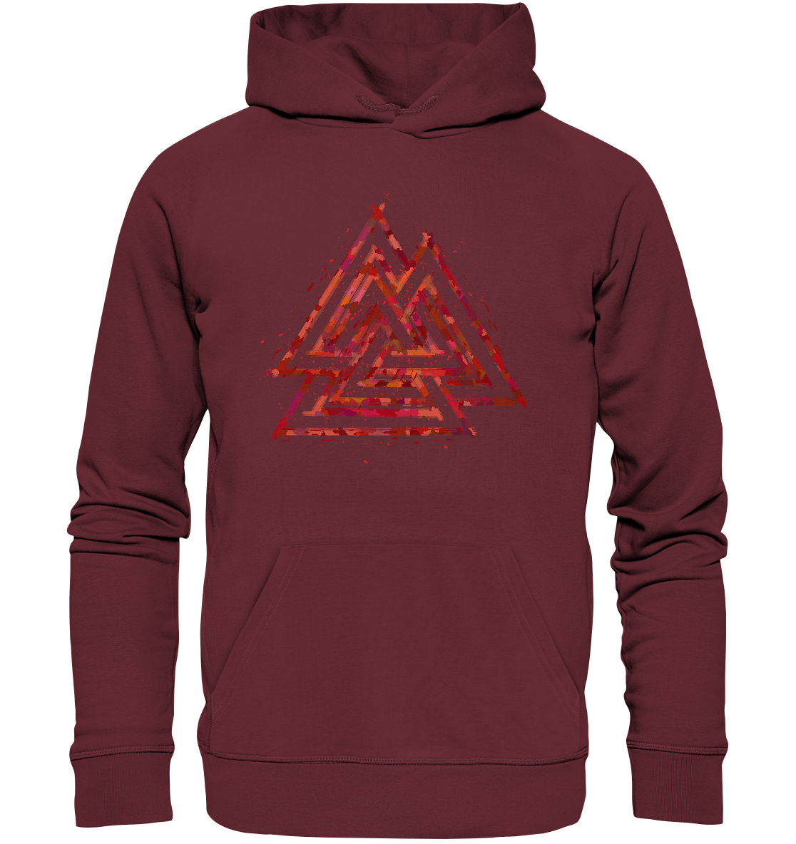 Wikinger Valknut Wotan - Organic Basic Hoodie