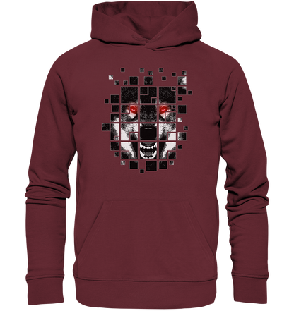 Fenrir Distorted - Organic Basic Hoodie