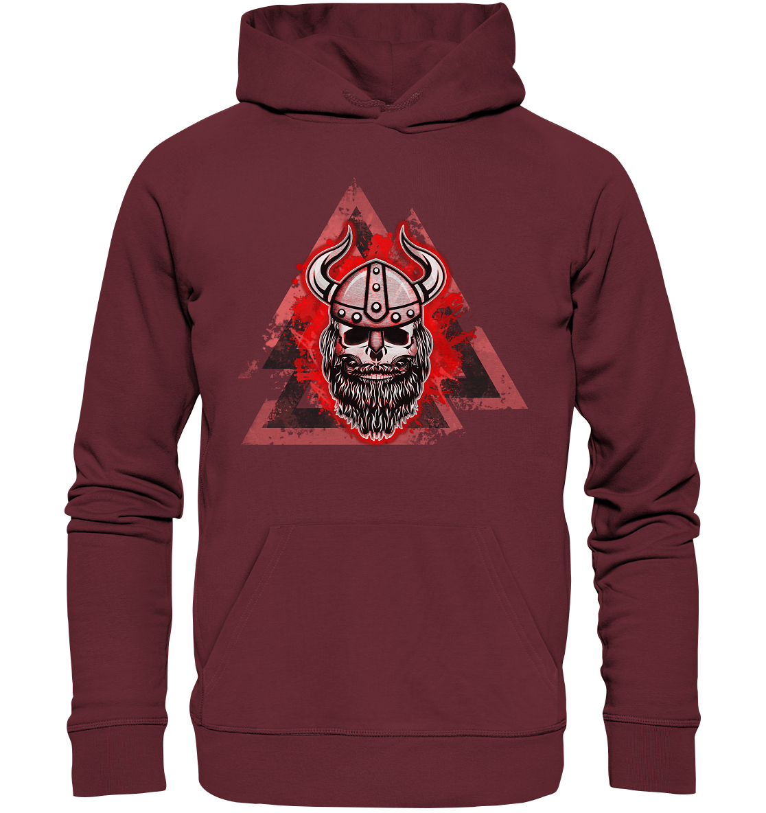 Wikinger Valknut - Organic Basic Hoodie