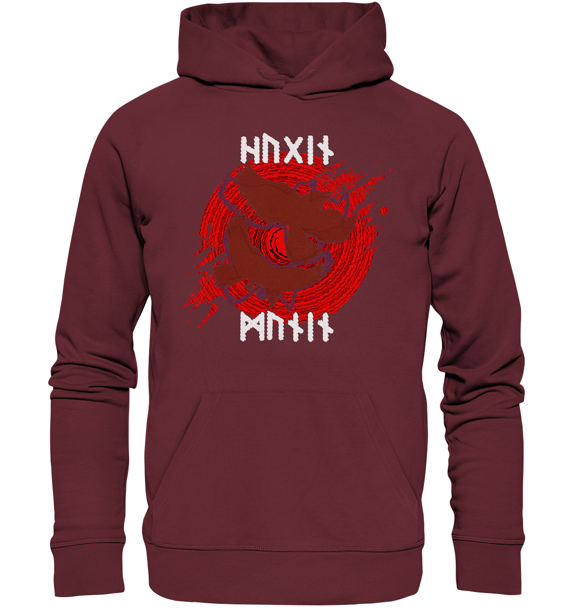 Hugin Munin - Organic Basic Hoodie