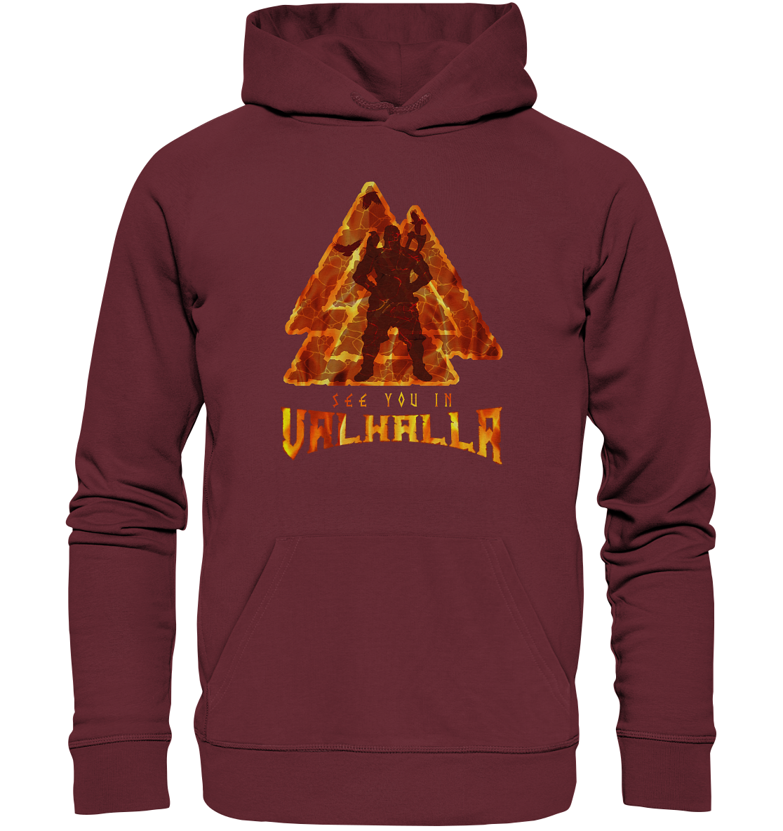 See You In Valhalla - Organic Basic Hoodie