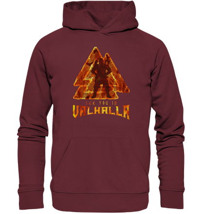 See You In Valhalla - Organic Basic Hoodie