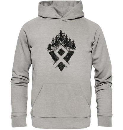 Wikinger Rune - Organic Basic Hoodie