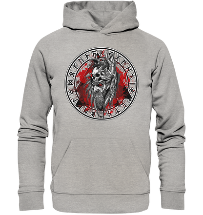 Odin Rabe Valknut  - Organic Basic Hoodie