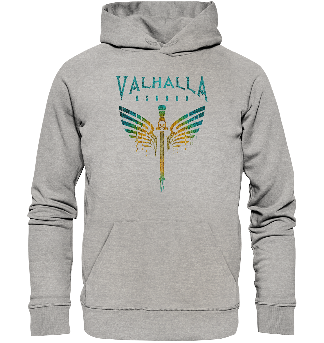 Valhalla Asgard - Organic Basic Hoodie