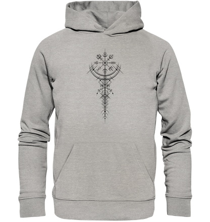 Wikinger Kompass  - Organic Basic Hoodie