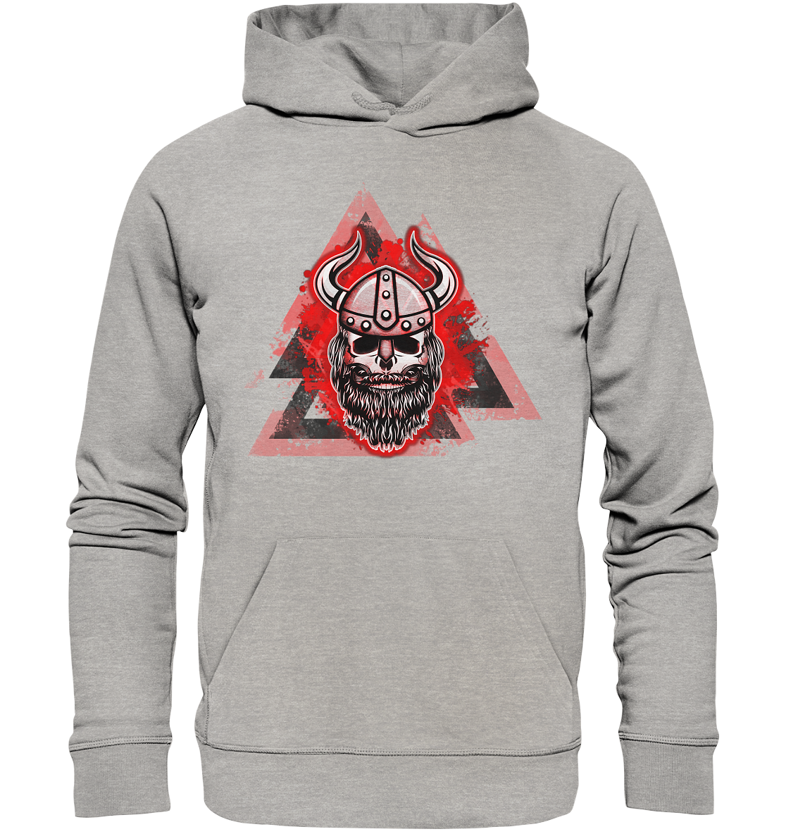 Wikinger Valknut - Organic Basic Hoodie